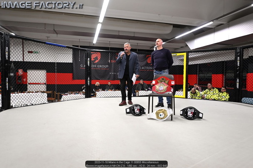 2023-11-18 Milano in the Cage 11 00855 Miscellaneous